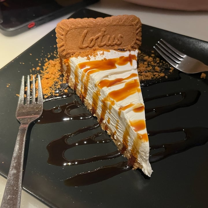 photo of Choose Ristorante Naturale Cheesecake de Lotus shared by @irenevegan on  31 Jan 2023 - review