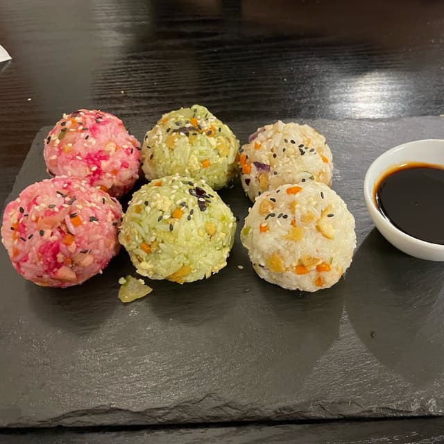 Photo of the dish “Rock & roll rice ball”