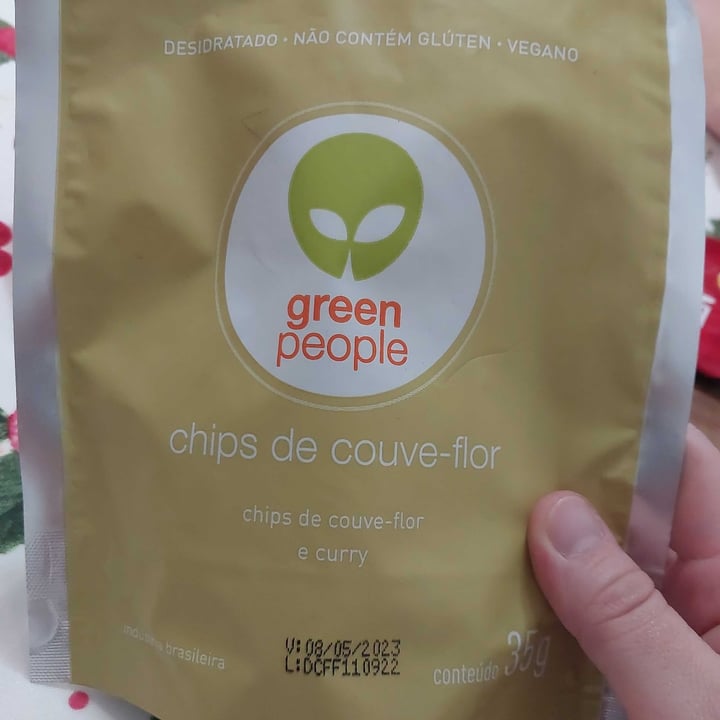 photo of Greenpeople Chips de couve flor shared by @ligiagarzaro on  02 Apr 2023 - review