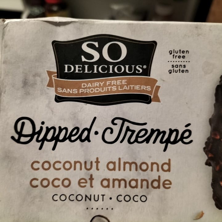 photo of So Delicious Dairy Free Coconut and almonds dipped ice cream shared by @urbanlicht on  02 Jul 2023 - review