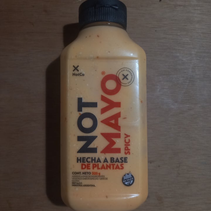 photo of Not Co Not Mayo Spicy shared by @veganbeluu on  25 Jun 2023 - review