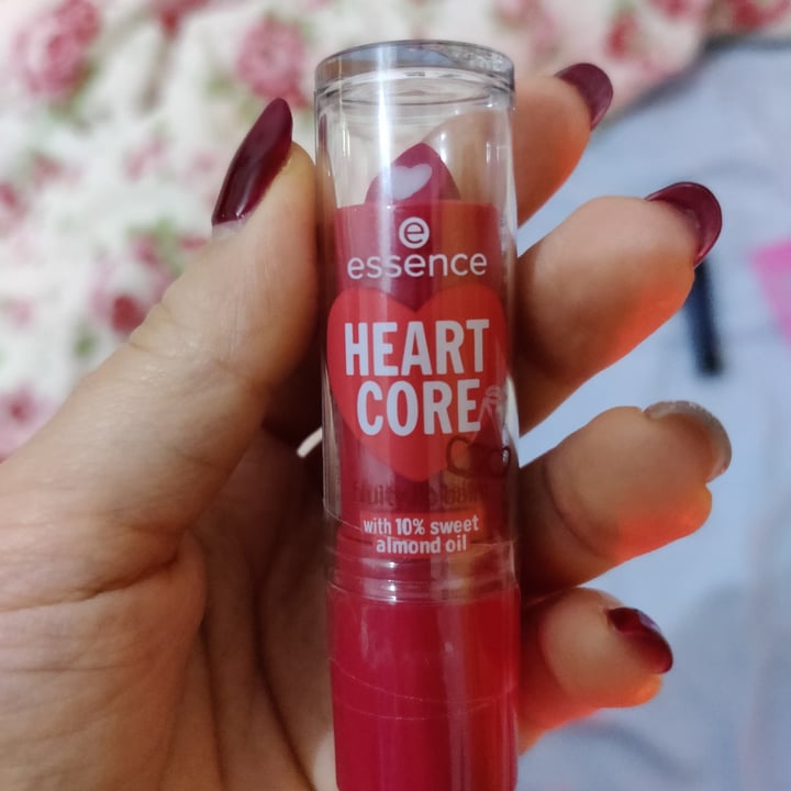 photo of Essence  heart core fruity lip balm crazy cherry shared by @floriana on  10 Mar 2023 - review
