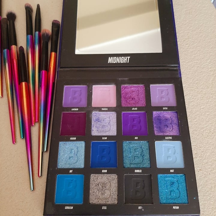 photo of Beauty Bay Midnight 16 colour palette shared by @kate71 on  10 Aug 2023 - review