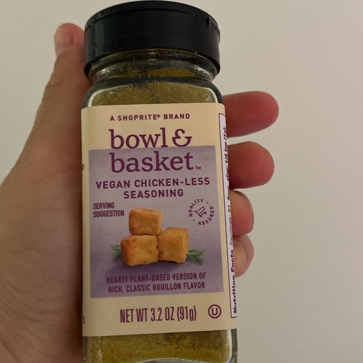 photo of Bowl & Basket vegan chicken-less seasoning shared by @meirageyser on  20 May 2023 - review