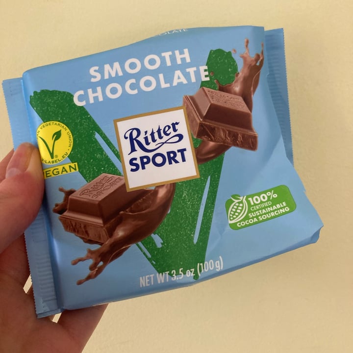 photo of Ritter Sport Smooth Chocolate shared by @cheapsoybean on  12 Aug 2023 - review