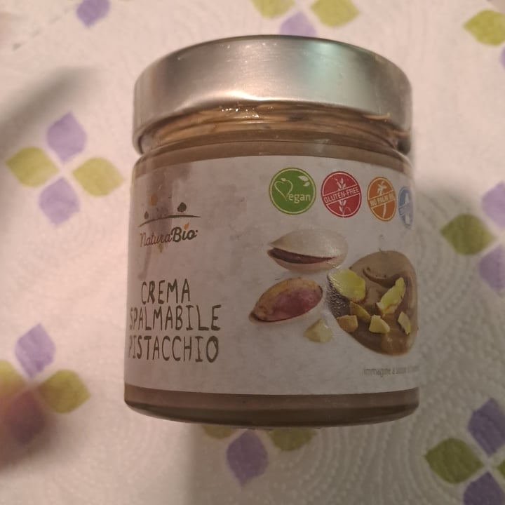 photo of NaturaBio Crema spalmabile pistacchio shared by @acilegna on  04 Jul 2023 - review