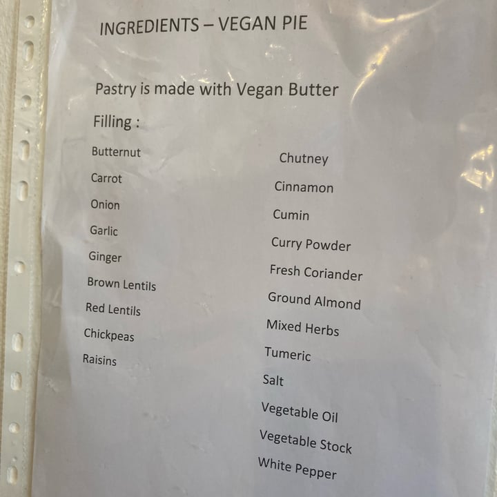 photo of Ou Meul Riversdale Vegan Pie shared by @chello95 on  11 Jul 2023 - review
