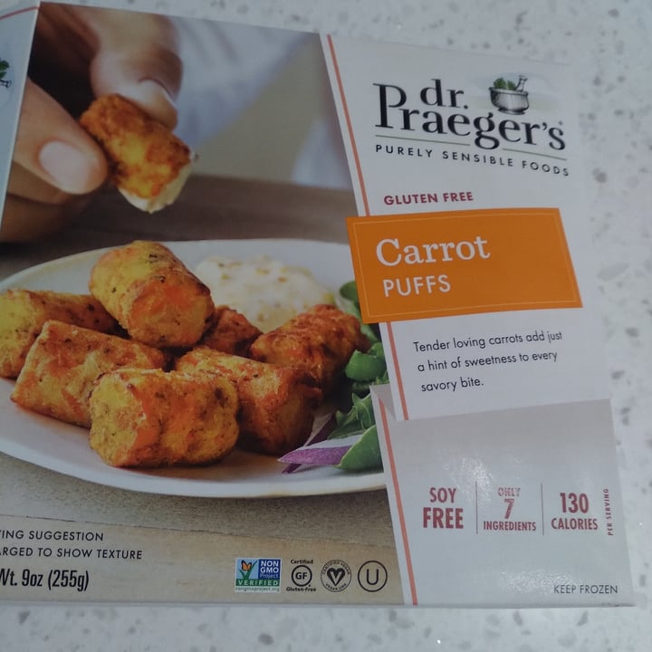 photo of Dr. Praeger's Carrot Puffs shared by @peggyk on  03 Apr 2023 - review