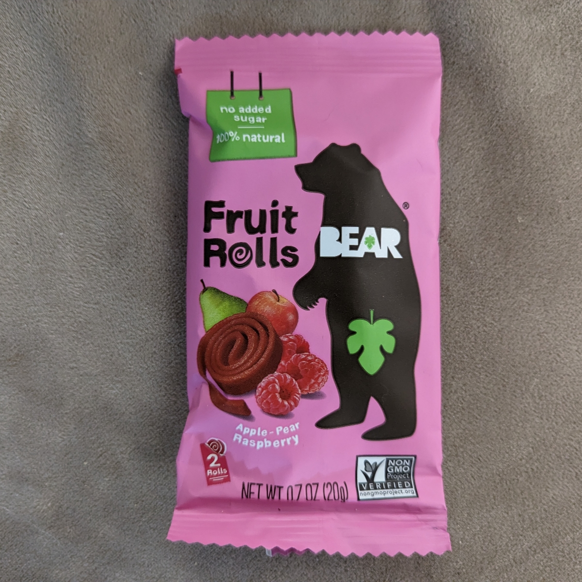 Bear - Fruit Rolls Raspberry Review | abillion