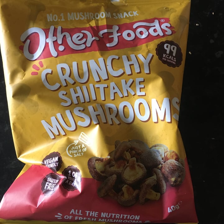 photo of Other Foods Crispy shiitake mushrooms shared by @valedv on  23 Jan 2023 - review