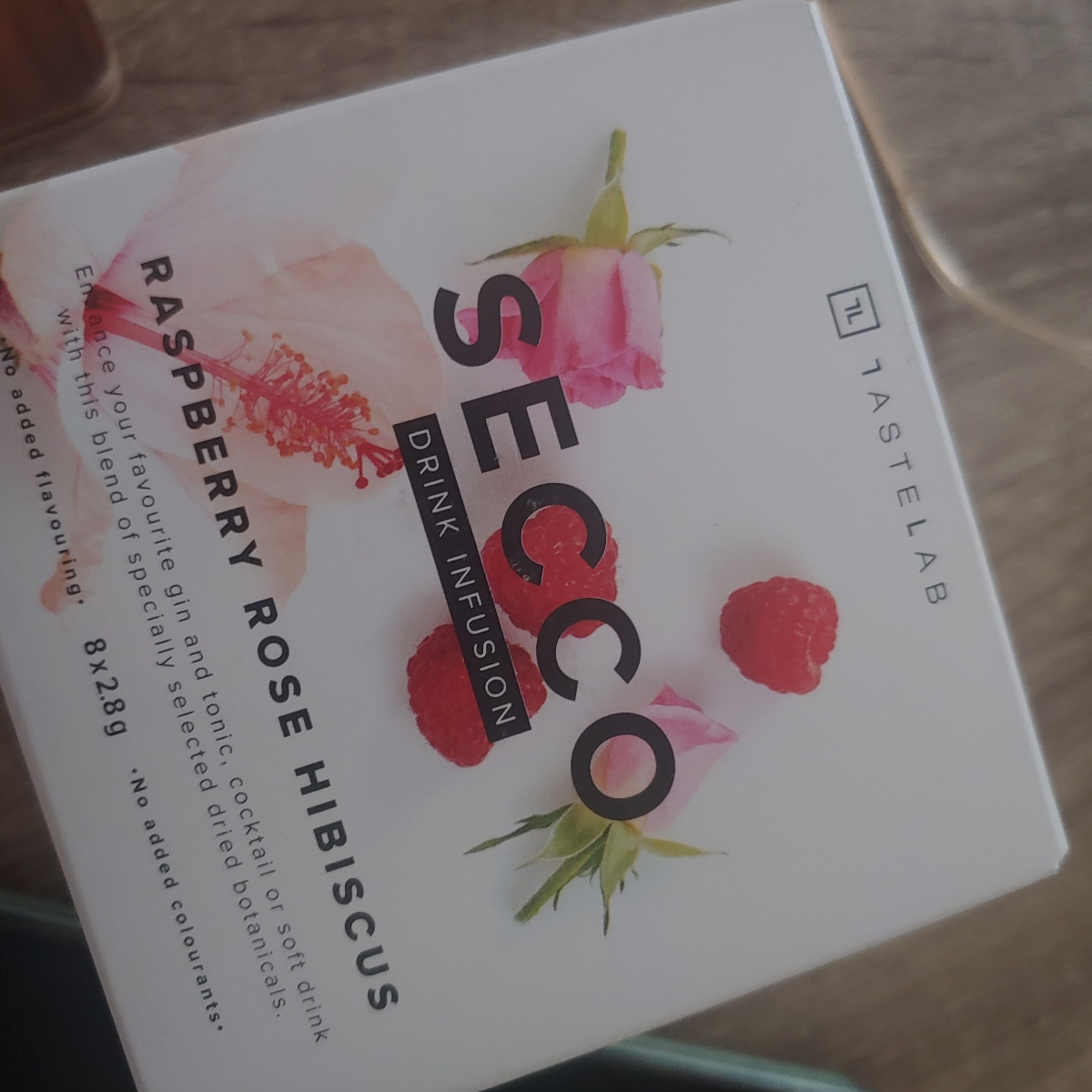 Raspberry rose hibiscus drink infusion from SECCO drink infusion ...