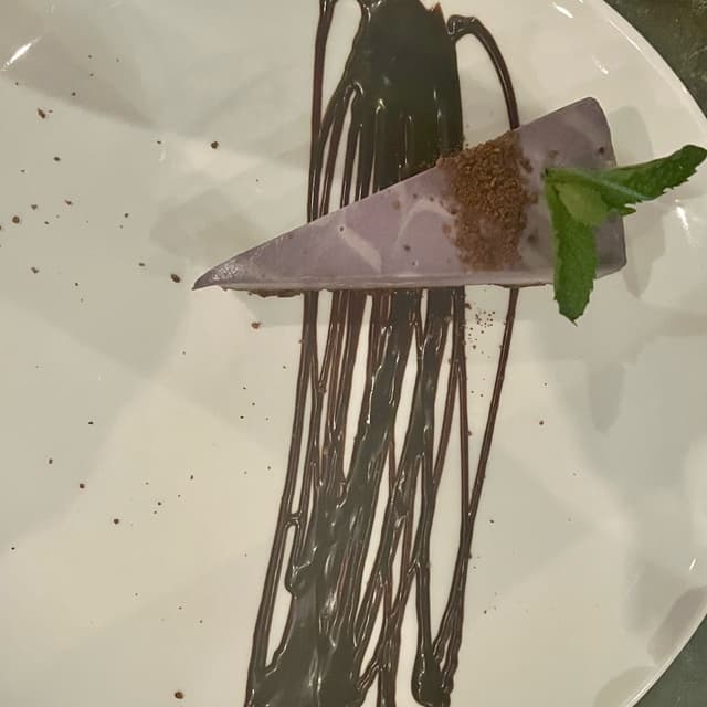 Photo of the dish “Ube cheesecake”