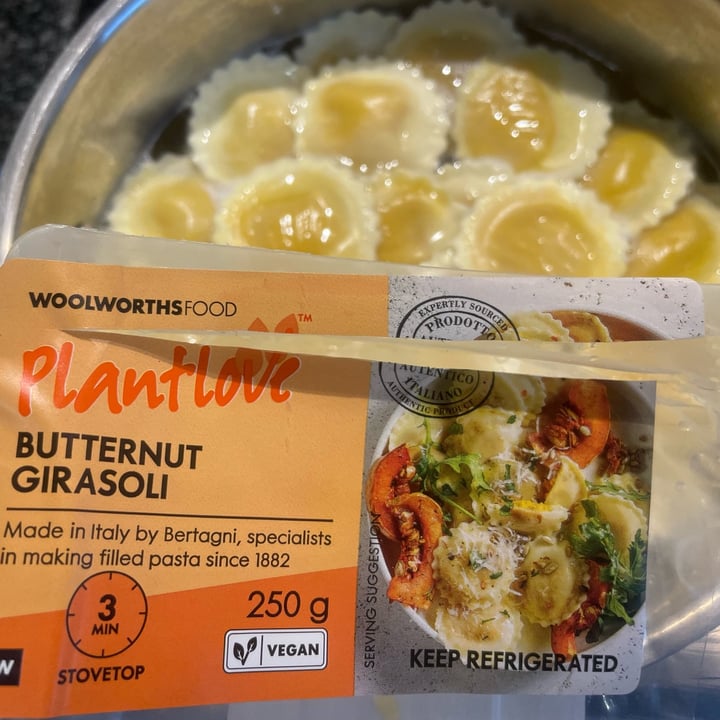 photo of Woolworths Food plantlove butternut girasoli shared by @sarahjeggle on  13 Apr 2023 - review