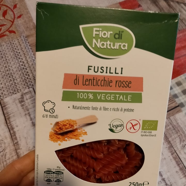 photo of Fior di Natura Fusilli Di Lenticchie Rosse shared by @michelalessandra on  27 Feb 2023 - review