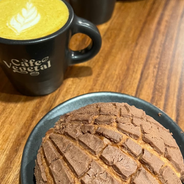 photo of Café Vegetal Concha de chocolate shared by @laura-espinosa23 on  25 Apr 2023 - review