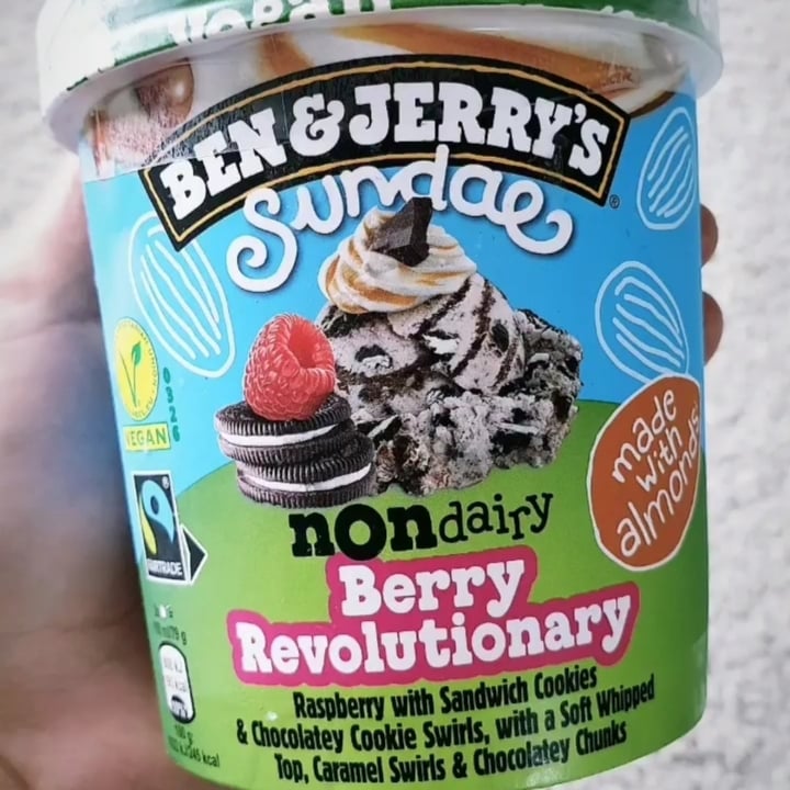 photo of Ben & Jerry's Vegan Berry Revolutionary shared by @wildbird on  15 Mar 2023 - review