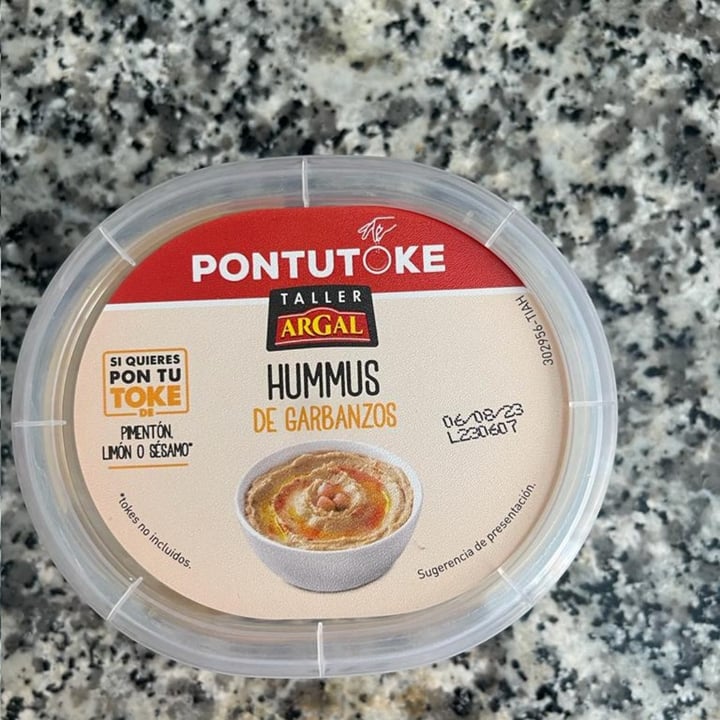 photo of Argal Hummus de garbanzos shared by @trajkovskagutierrez on  03 Jul 2023 - review