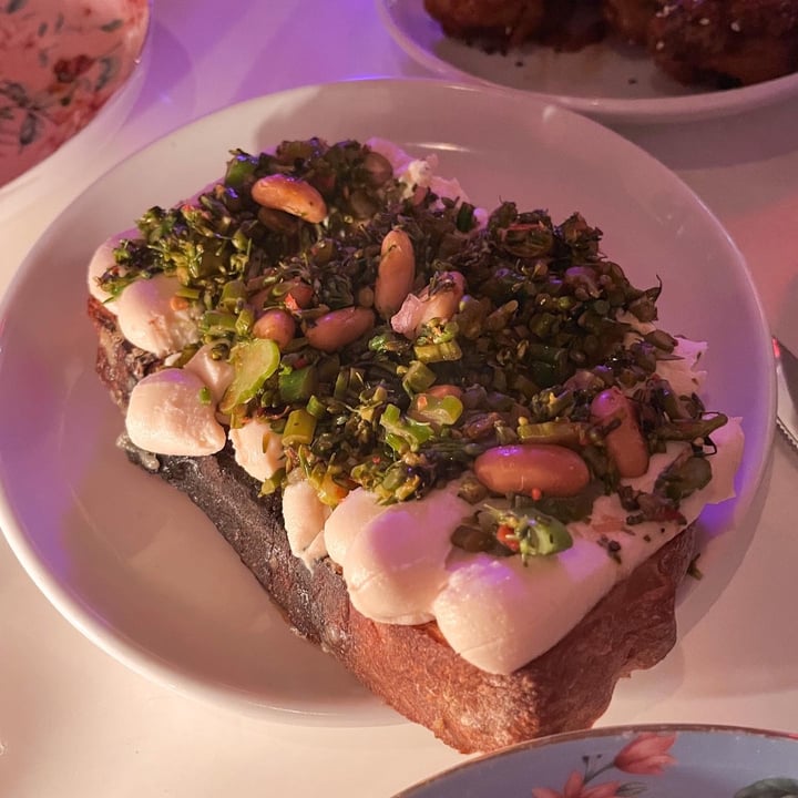 photo of Ladybird Ricotta Toast shared by @thebkvegans on  29 Mar 2023 - review
