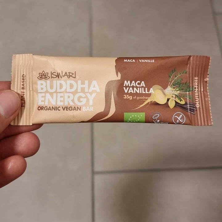 photo of Iswari Buddha Energy Bar Maca Vainilla shared by @euberta89 on  06 Mar 2023 - review