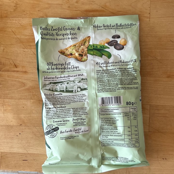 photo of Zweifel Vaya Bean Salt Snack shared by @lucasigno on  18 Jul 2023 - review