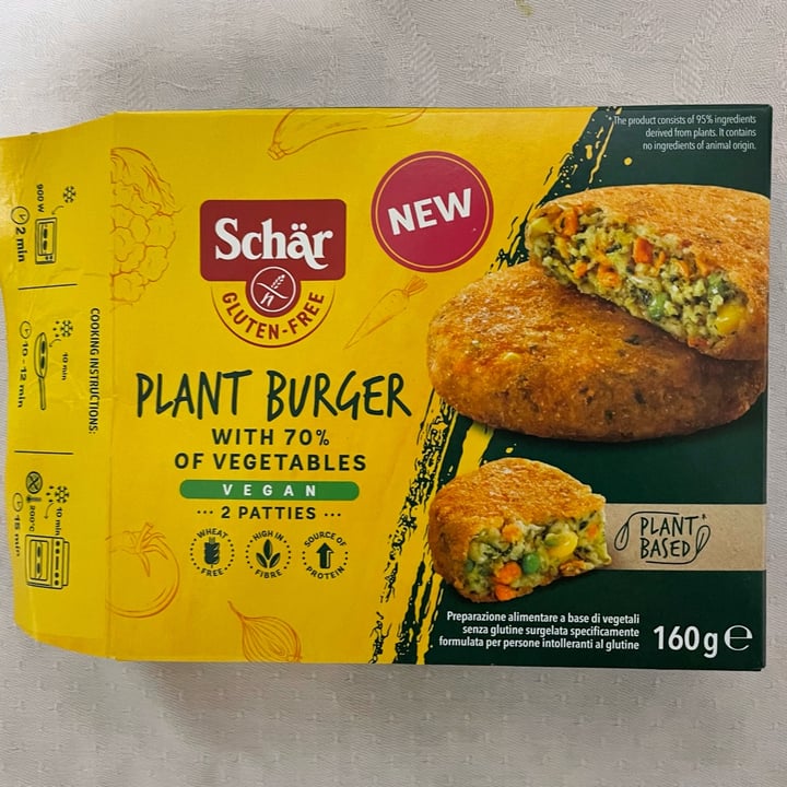 photo of Schär plant burger shared by @alexre on  07 Jul 2023 - review