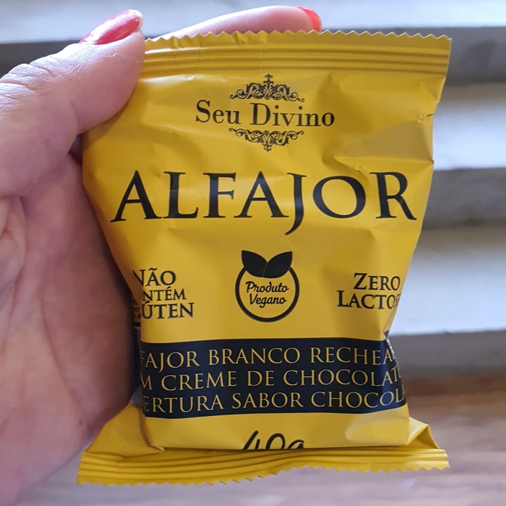 photo of Seu Divino Alfajor vegano de chocolate shared by @franfaria on  02 Feb 2023 - review