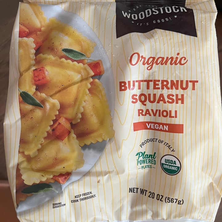 photo of Woodstock Organic Butternut Squash Ravioli shared by @veggie5 on  05 Jul 2023 - review