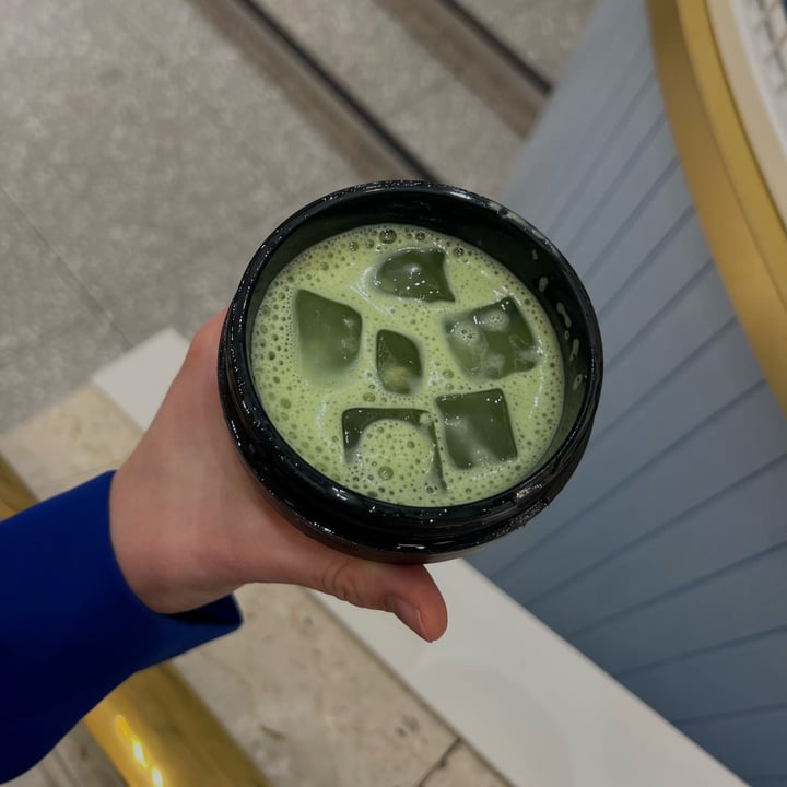 photo of JENKI Selfridges Iced oat matcha latte shared by @oceancall on  20 May 2023 - review