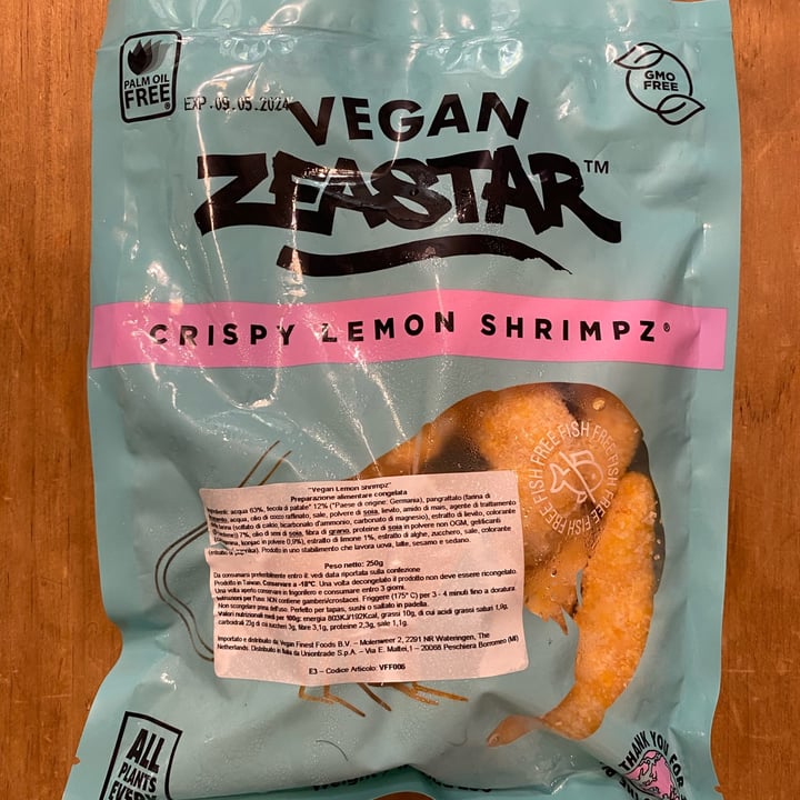 photo of Vegan Zeastar Crispy Lemon Shrimpz shared by @pippoarde97 on  18 May 2023 - review