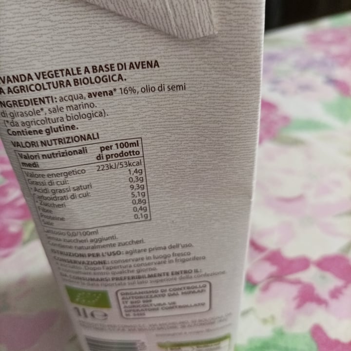 photo of Verso Natura Conad Veg Bevanda A Base Di Avena Biologica shared by @claura on  02 May 2023 - review