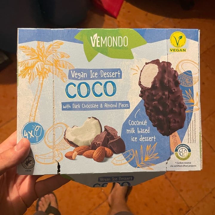 photo of Vemondo coco choc ice cream shared by @tenny88 on  12 Aug 2023 - review