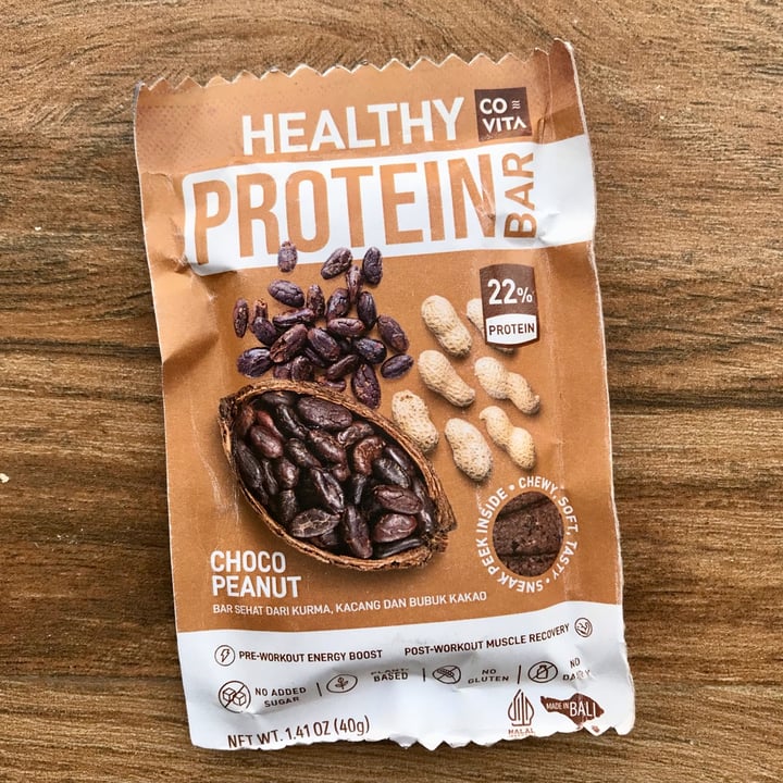 Covita Healthy Protein Bar Choco Peanut Review abillion