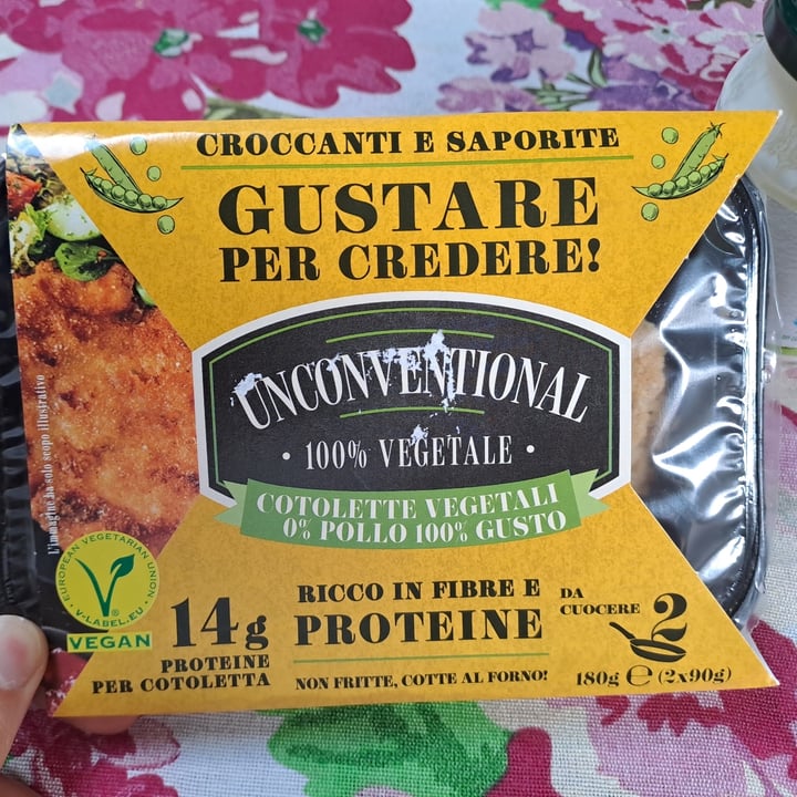 photo of Unconventional Cotolette Vegetali 0% Pollo 100% Gusto shared by @kristhesfiguz on  20 Jun 2023 - review