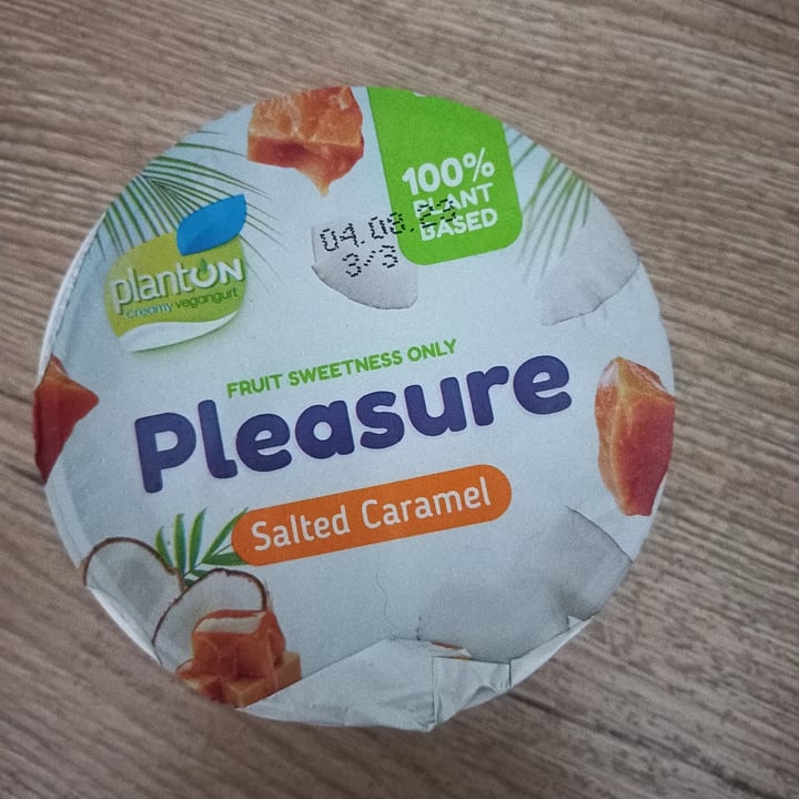 photo of Planton Salted caramel Pleasure yougurt shared by @drone53 on  31 Jul 2023 - review