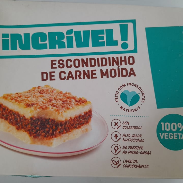 photo of Incrível - Seara Escondidinho De Carne Moída shared by @criscarminati on  04 Jan 2023 - review