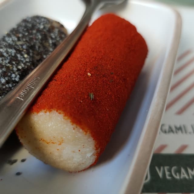 Photo of the dish “formaggio vegetale alla paprika”