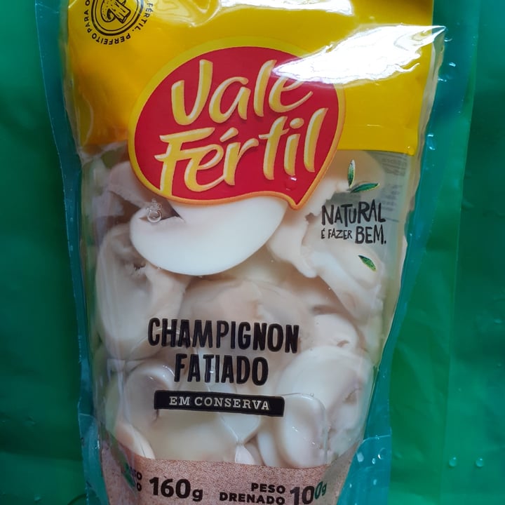 photo of Vale Fértil Indústrias Alimentícias Ltda Champignos fatiados shared by @ddm on  26 Dec 2022 - review