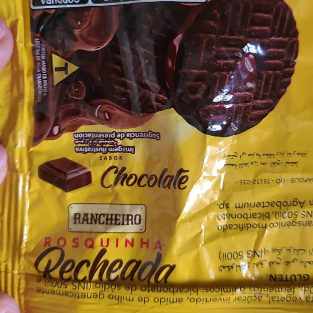 Rosquinha Recheada de Chocolate - Rancheiro from Rancheiro - Vegan ...