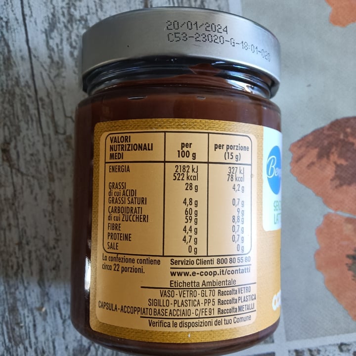 photo of Bene.Si coop Crema Con Nocciole E Cacao shared by @danielecicala97 on  27 Mar 2023 - review