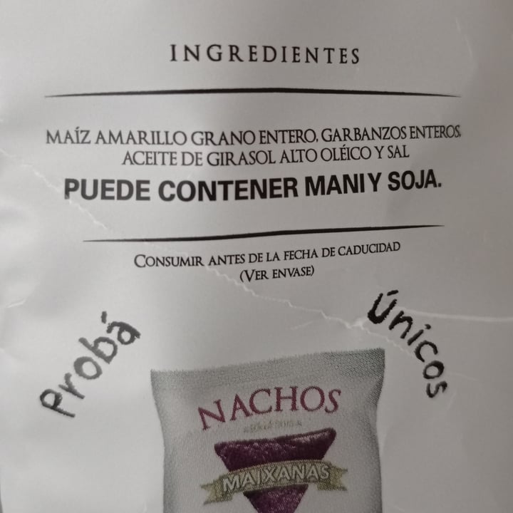 photo of Maixanas Nachos sabor Hummus shared by @isa256 on  07 Jun 2023 - review