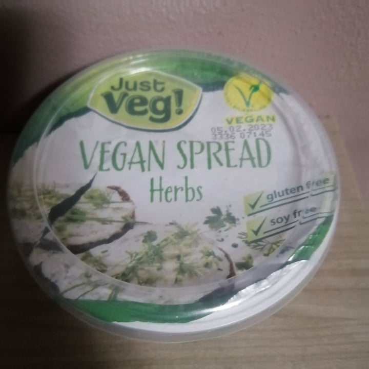 photo of Just Veg! (ALDI Italy) Vegan spread Herbs shared by @valevalentina on  27 Mar 2023 - review