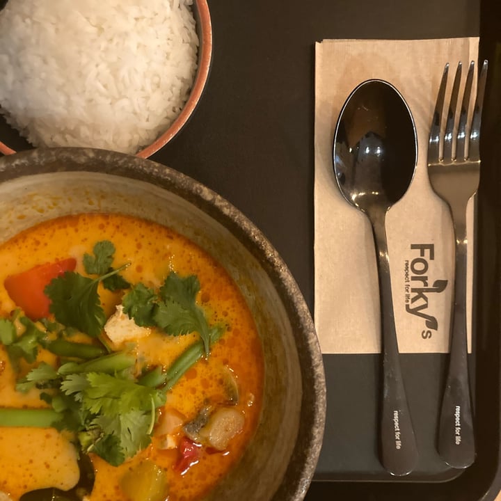 photo of Forky's Malaysian panang curry s ryži shared by @lalyveg on  07 Apr 2023 - review