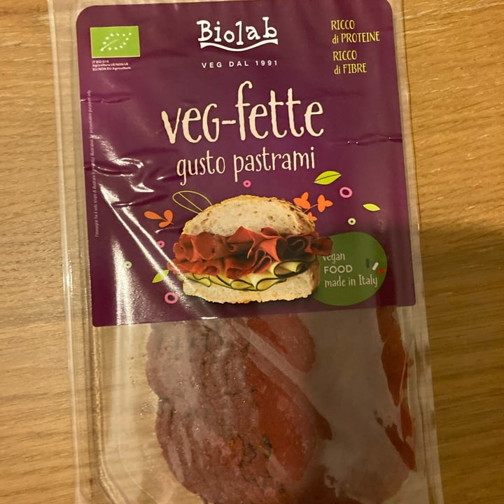 photo of Biolab Veg- Fette gusto Pastrami shared by @merimeri on  22 Jan 2023 - review