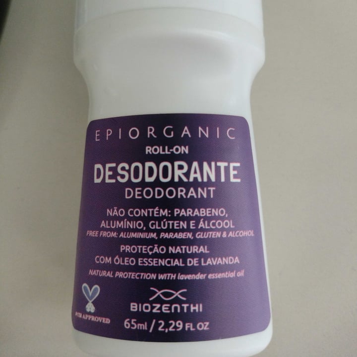 photo of Biozenthi Desodorante Roll-on Epiorganic Lavanda shared by @estellakrausser on  03 Jul 2023 - review