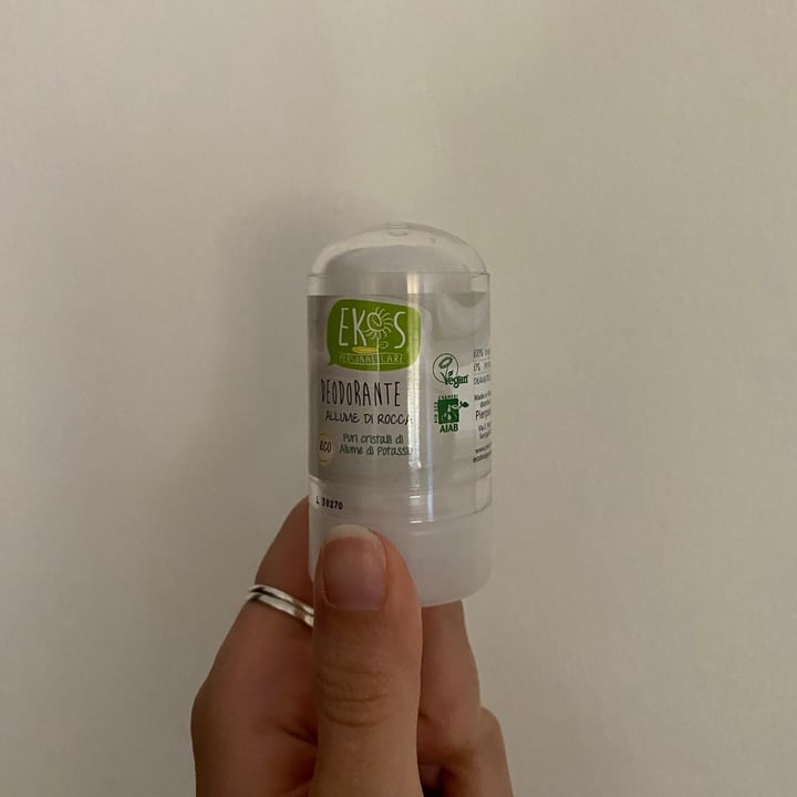 photo of ekos Ekos deodorante allume di rocca shared by @finuccia on  22 Apr 2023 - review