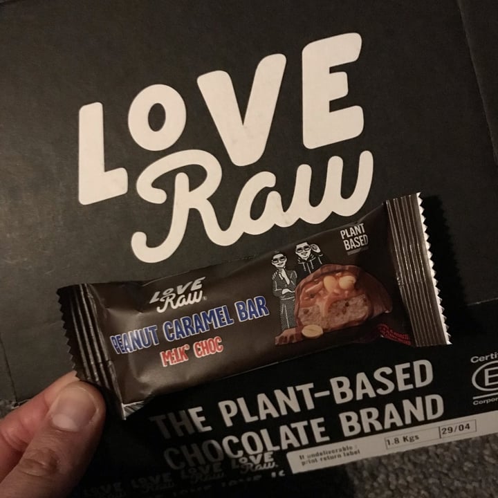 photo of LoveRaw Peanut Caramel Bar shared by @jakeassimilate on  07 May 2023 - review