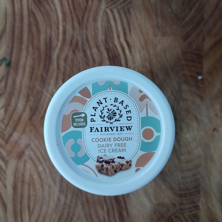 photo of Fairview dairy free ice cream cookie dough shared by @tracyrussellct on  28 May 2023 - review