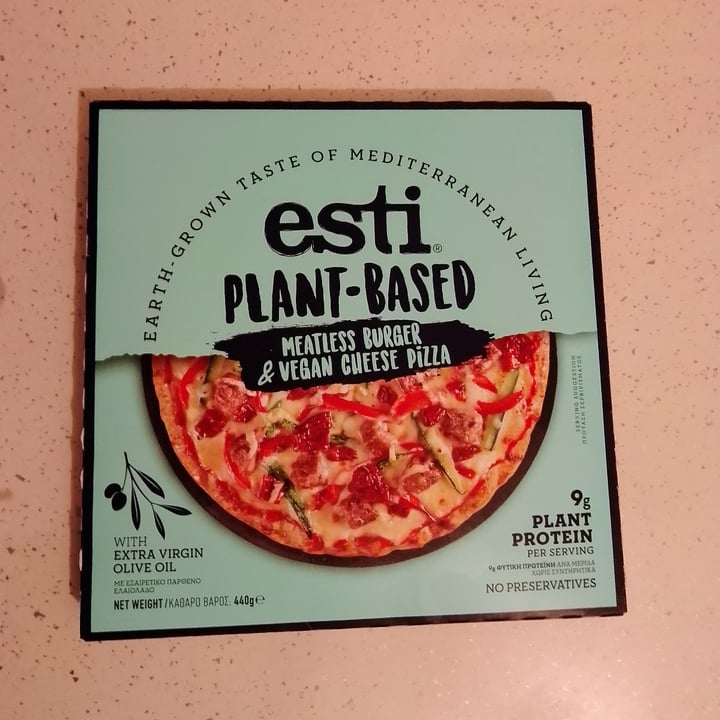 photo of Esti Vegan Cheese Pizza shared by @natasarckr on  26 Feb 2023 - review