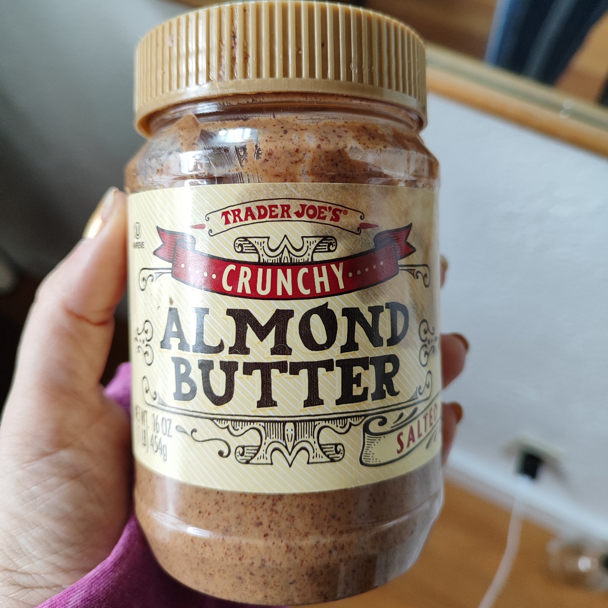 Trader Joe's Crunchy Almond Butter Salted Reviews abillion