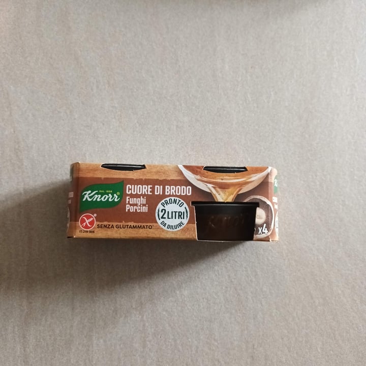 photo of Knorr dado cuore brodo funghi porcini shared by @romina77 on  05 Apr 2023 - review